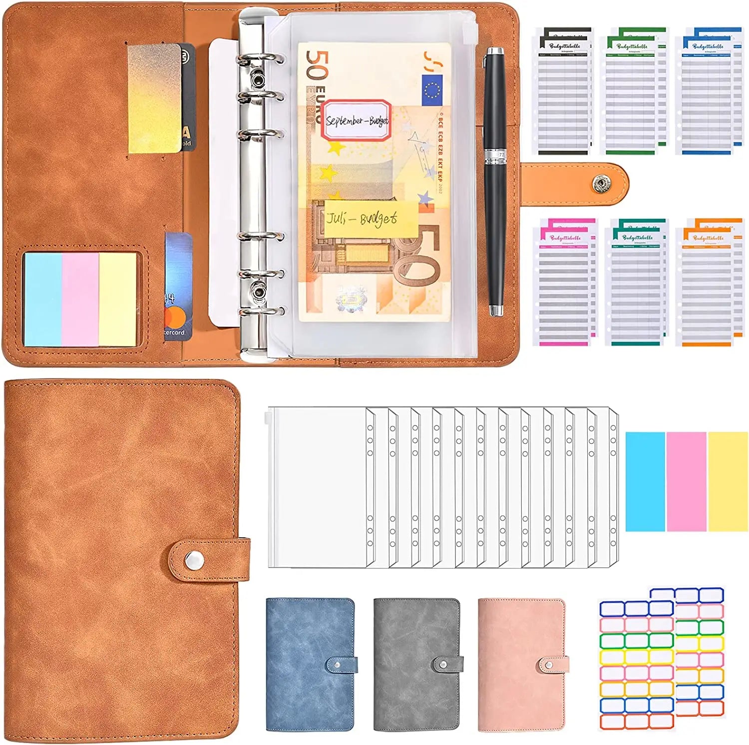 BUDGETPLANER BRAUN- Budget Binder-